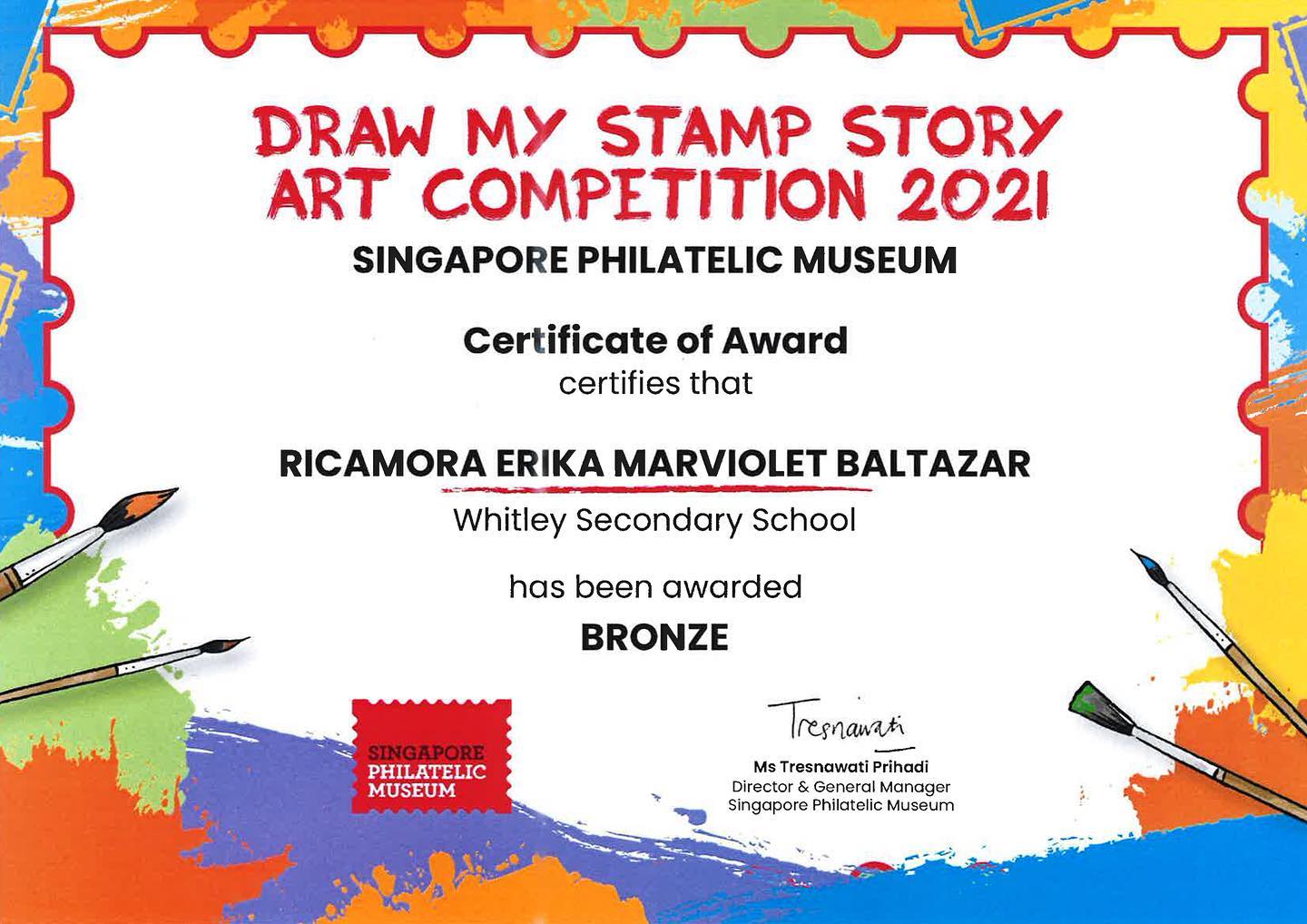 Draw My Stamp Story Art Competition